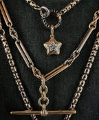 AMZ Star Charm with Moissanite - 14K Gold
