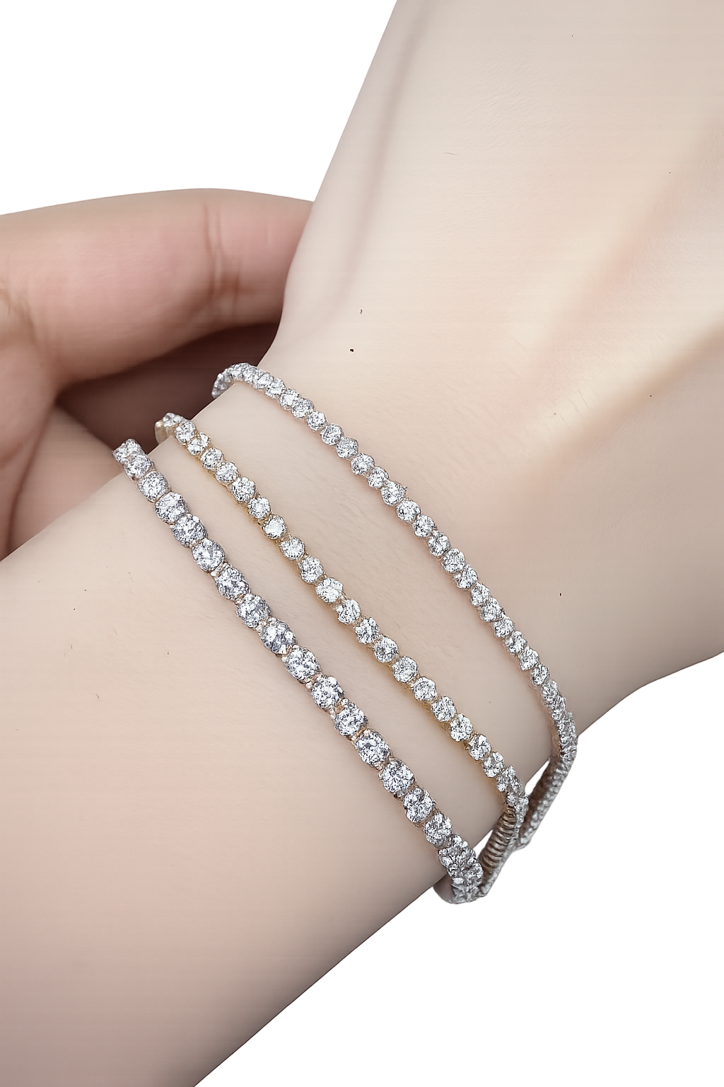 Diamond Tennis Bracelet (2cts-3cts-5cts)
