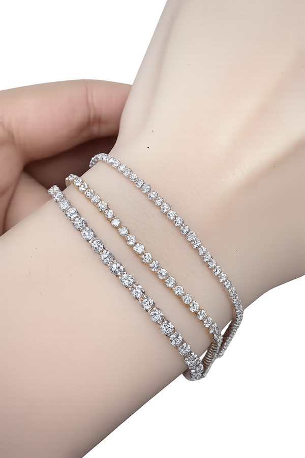 Diamond Tennis Bracelet (2cts-3cts-5cts)