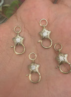 AMZ Star Charm Connector - 14K Gold